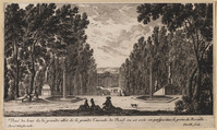 TvB G 5859
<br/>
Veue de bout de la grande allée de la grande Cascade de Ruel
<br/>
<em>Perelle, Gabriel (1603-1677)</em>